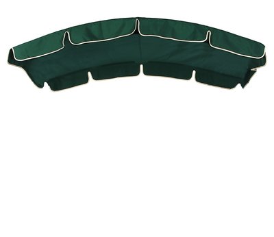Тент (крыша) LUX для качелей eGarden 150x210 темно-зеленый 4981 фото