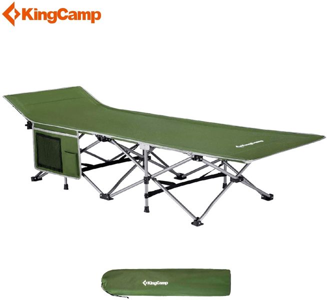 Розкладачка KingCamp Campig Bed(KC8005) GREEN KC8005 GREEN фото