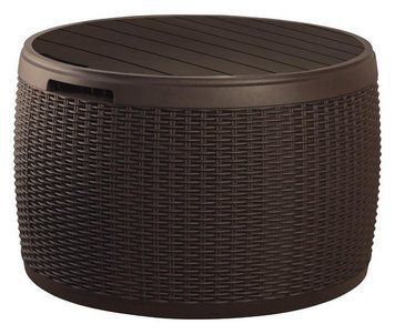 Ящик для хранения KETER CIRCA RATTAN 132 л, коричневый 1651040135 фото