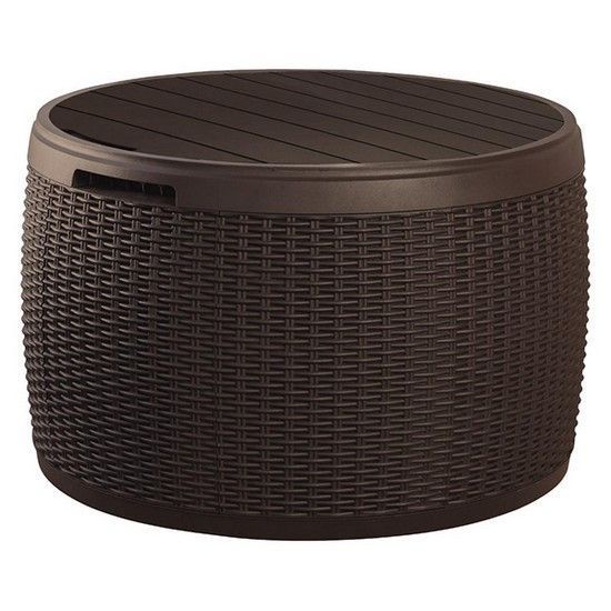 Ящик для зберігання KETER CIRCA RATTAN 132 л, коричневий 1651040135 фото