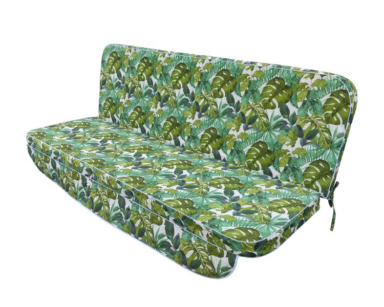 Комплект подушок до гойдалки eGarden ONA VERDE 180x110x6 з темно-зеленим тентом 120х210 5251 фото