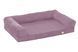 Лежак для собак eGarden Comfort Box, кордовий велюр 50х75 рожевий 6053 фото
