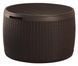 Ящик для зберігання KETER CIRCA RATTAN 132 л, коричневий 1651040135 фото 1