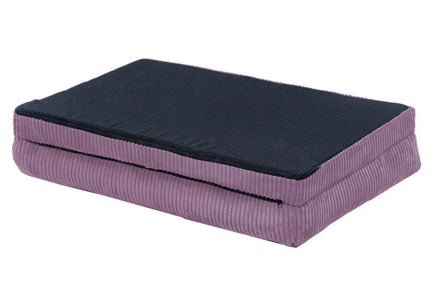 Лежак для собак eGarden Comfort Box, кордовый велюр 50х75 розовый 6053 фото
