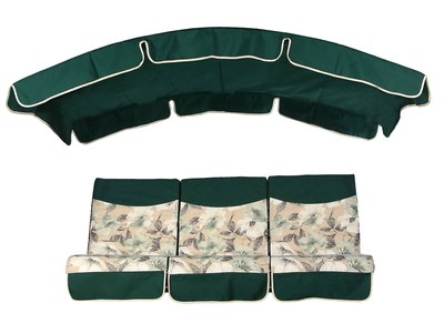 Комплект подушок для гойдалки Ost-Fran BARCELONA 170x110x10 см, тканина Меджік Аква/2426 2954 фото