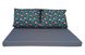 Комплект водоотталкивающих подушек для паллет-дивана eGarden WATERLILY 120x80x10/120x60x20 5207 фото 1