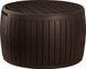 Садовий ящик - стіл KETER CIRCA WOOD 140 л, коричневий 897957438 фото 1