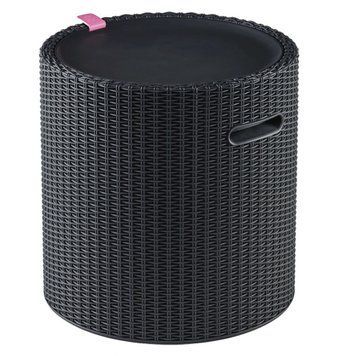 Стол-бар Keter COOL STOOL, пластик, антрацит 2149671133 фото
