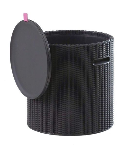 Стіл-бар Keter COOL STOOL, пластик, антрацит 2149671133 фото