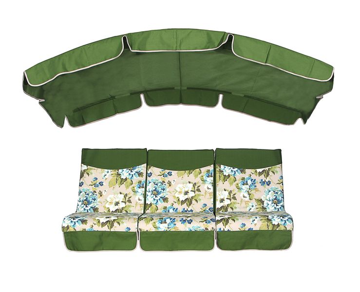 Комплект подушок для гойдалки Ost-Fran BARCELONA 170x110x10 см, тканина Амбер/23003 2836 фото