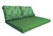 Комплект водовідштовхуючих подушок для палет-дивана eGarden RED SALVIA 120x80x10/120x60x20 5204 фото 1