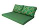 Комплект водовідштовхуючих подушок для палет-дивана eGarden RED SALVIA 120x80x10/120x60x20 5204 фото 3