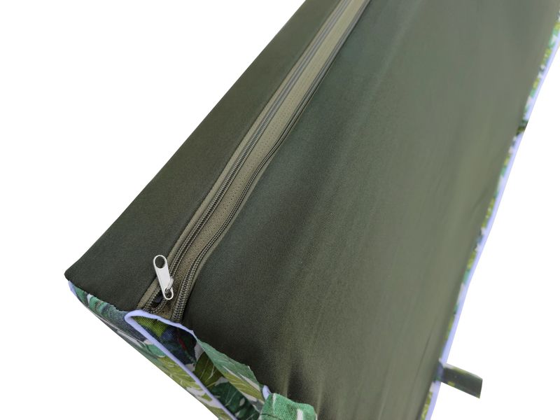 Комплект подушок для гойдалки eGarden ONA VERDE  170x110x6 темно-зелений тент 120х200 5257 фото