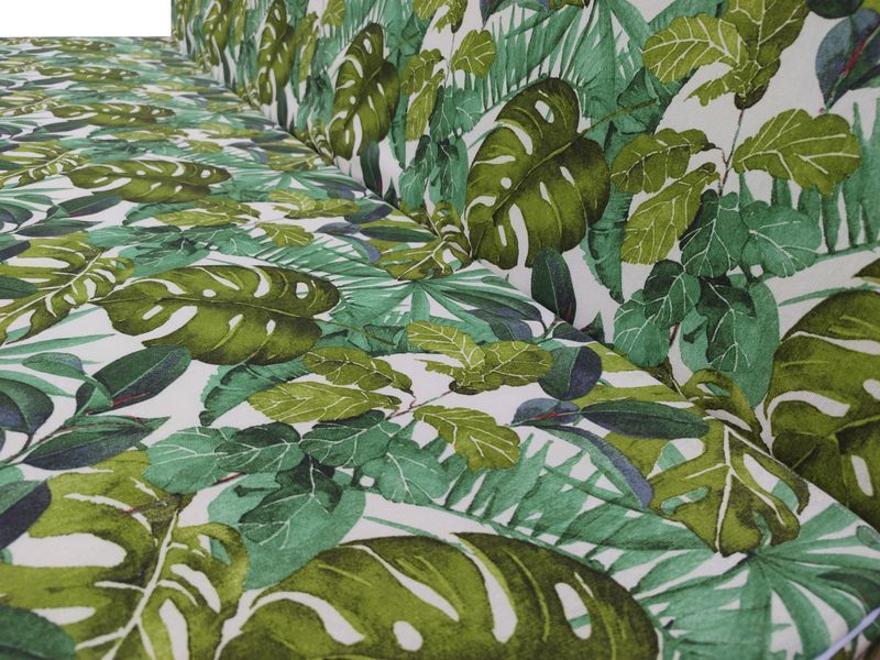 Комплект подушок для гойдалки eGarden ONA VERDE 170x110x6 темно-зелений тент 120х200 5256 фото