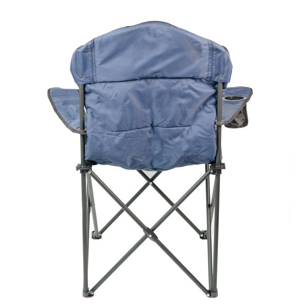 Крісло портативне Турист NR-34, сірий з синім 1655782916 фото