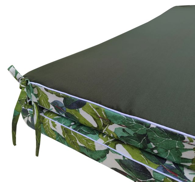 Комплект подушок для гойдалки eGarden ONA VERDE 170x110x6 зелений тент 120х200 5258 фото