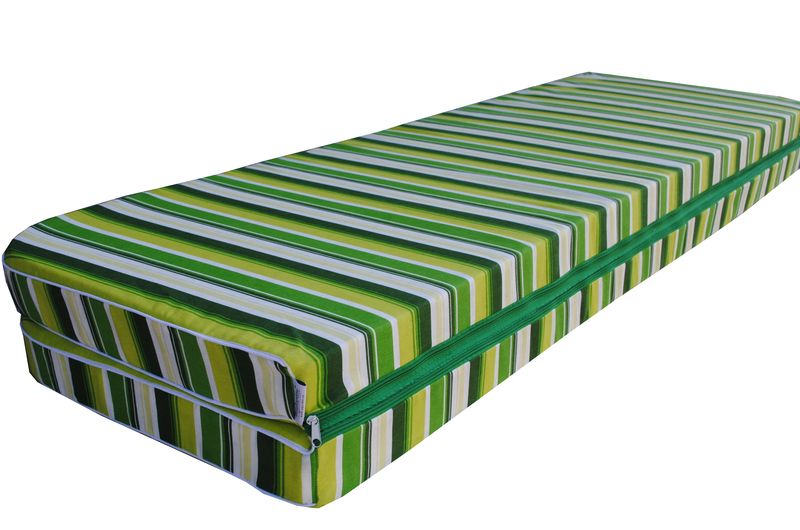 Комплект подушок для гойдалки eGarden Verrano 180x110x6 салатний тент 120x210 4751 фото