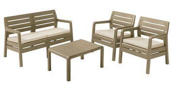 Комплект садовой мебели Keter Delano Lounge Set 894913200 фото