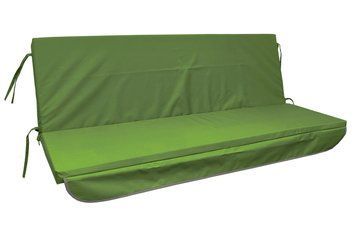 Матрац для гойдалки водовідштовхуючий eGarden BOX 170x110x6 оливковий 5794 фото