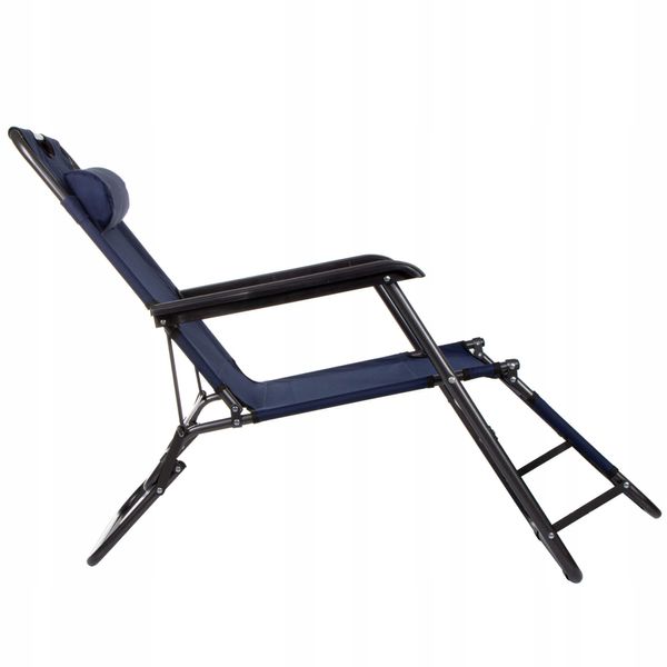 Шезлонг (крісло-лежак) для пляжу, тераси та саду Springos Zero Gravity GC0012 2831 фото
