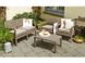 Комплект садових меблів Keter Delano Lounge Set 894913200 фото 2