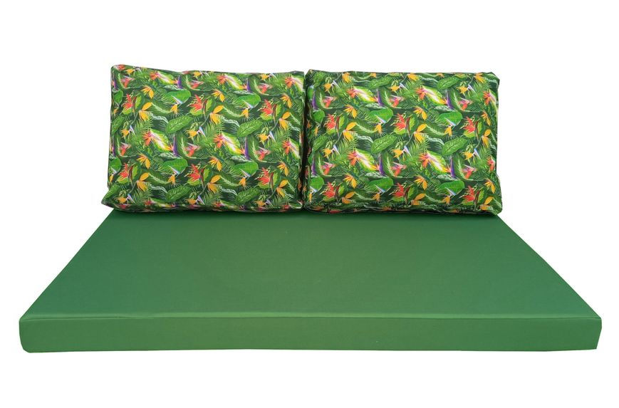 Комплект водовідштовхуючих подушок для палет-дивана eGarden KOLIBRI 120x80x10/120x60x20 5202 фото