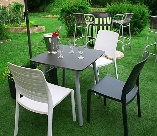 Стілець садовий пластиковий Keter Charlotte Deco Chair, білий 894913449 фото