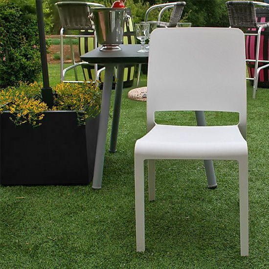 Стілець садовий пластиковий Keter Charlotte Deco Chair, білий 894913449 фото
