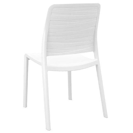 Стілець садовий пластиковий Keter Charlotte Deco Chair, білий 894913449 фото