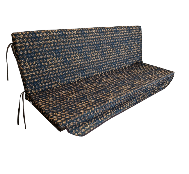 Чохол матраца для гойдалки водовідштовхуючий eGarden DARK RATTAN 170x110x6 6221 фото