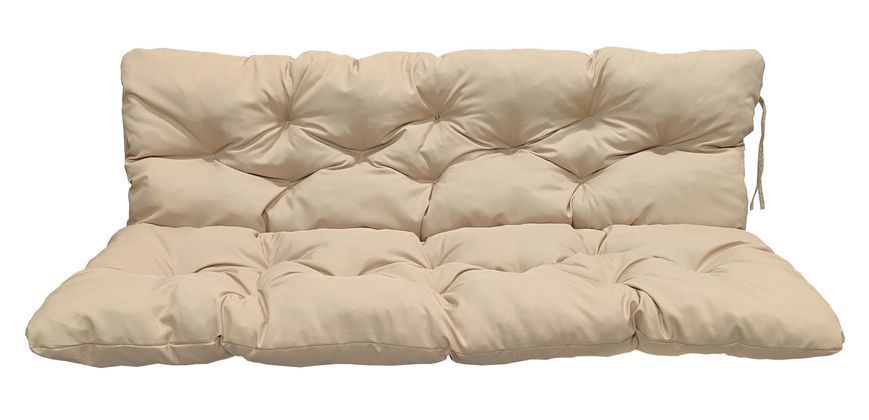 Матрац для гойдалки eGarden Soft 170x110x10 бежевий 5777 фото