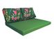 Комплект водоотталкивающих подушек для паллет-дивана eGarden TROPICAL FLOWERS 120x80x10/120x60x20 5206 фото 3