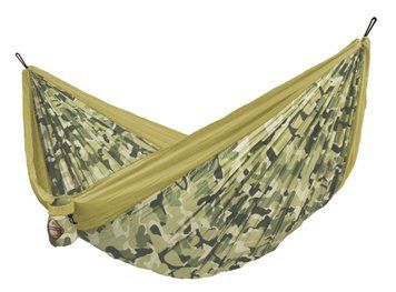 Двомісний туристичний гамак La Siesta Colibri Camo CLH20-C4 forest 7948 фото