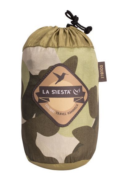 Двомісний туристичний гамак La Siesta Colibri Camo CLH20-C4 forest 7948 фото