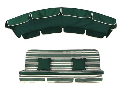 Комплект подушек для качелей Ost-Fran DELI 180x106x6 см, ткань тексилк 8426/2426 2766 фото