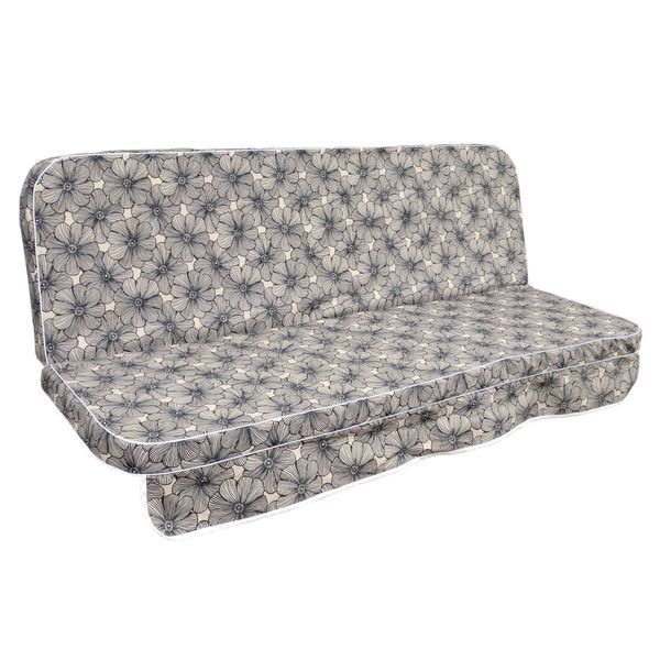 Комплект подушок для гойдалки eGarden Diva 170x110x6 з бежевим тентом 120х200 5168 фото