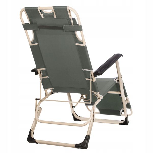 Шезлонг (крісло-лежак) для пляжу, тераси та саду Springos Zero Gravity GC0036 2834 фото