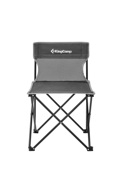 Складное кресло KingCamp Compact Chair in Steel M (KC3832) BLACKGREYCHECK 15413 фото