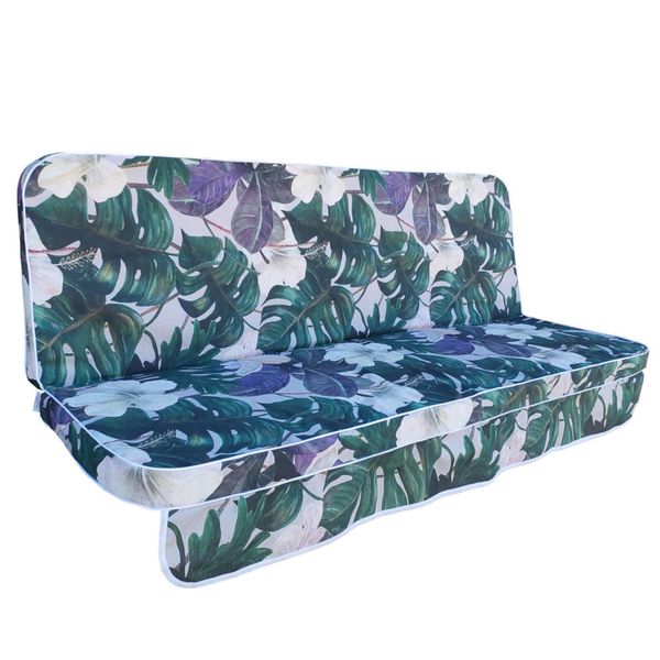 Комплект подушок для гойдалки eGarden Orchid 170x110x6 зелений тент 120x200 5041 фото