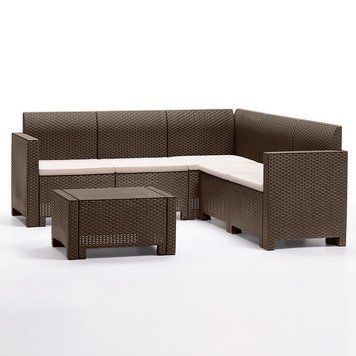 Набір садових меблів Bica NEBRASCA CORNER коричневий 30002344 фото