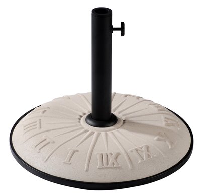 Подставка для зонта Time Eco TE-G1-15 бетонная круглая белая, 15 кг 894914785 фото