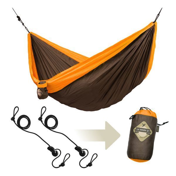 Двухместный туристичский гамак La Siesta Colibri CLH20-5 orange 7948 фото