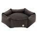 Лежак для собаки eGarden Hexasoft Nest D70 велюр коричневый 6000 фото