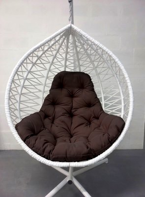 Подушка для крісла кокона коричнева 5282 фото