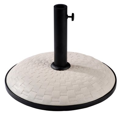 Подставка для зонта Time Eco TE-G1-25 бетонная круглая белая, 25 кг 894914786 фото