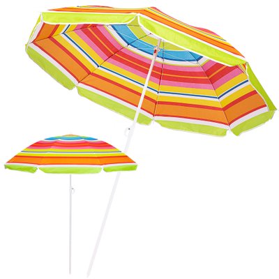 Пляжна парасоля Springos 160 см з регулюванням висоти BU0017 BU0017 фото