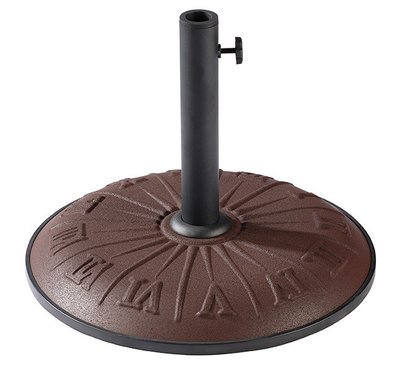 Підставка для парасолі Time Eco TE-H1-15 бетонна кругла коричнева, 15 кг 894914787 фото