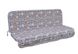 Комплект подушок для гойдалки eGarden Ceramica 170x110x6 кавовий тент 120x200 5044 фото 2