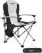 Складане крісло KingCamp Deluxe Steel Arm Chair(KC3987) BLACK/MEDIUM GREY 14474 фото 2