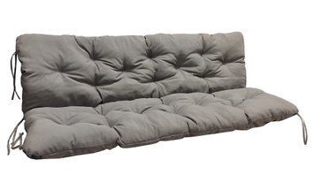 Матрас для качелей eGarden Garda Soft 150х110х10 серо-бежевый 5753 фото